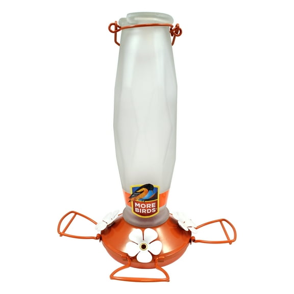 More Birds Frosted Prism Oriole Feeder