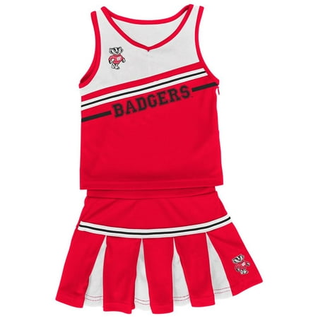 Infant Girls' University of Wisconsin Badgers Cheerleader Outfit