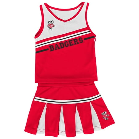 Ohio State Cheerleader Outfit - Infant Girls' University of Wisconsin Badgers Cheerleader Outfit