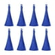 thumbnail image 1 of Marcapáginas Borlas - 8uds 3.66 Sedoso Suave Mini Borla con Lazos para Llavero Graduación Mano Hecho Bricolaje Artesanía Accesorio, Zafiro Azul, 1 of 5