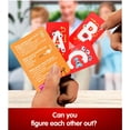 thumbnail image 4 of SUSSED The Wacky "What Would You Do?" Card Game, Orange Pack, 231 Fun Conversation Starters, Stocking Stuffer, 4 of 5