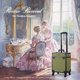 thumbnail image 2 of Byootique Rolling Makeup Train Case Cosmetic Case Portable Makeup Organizer Suitcase with Removable Wheels Cosmetic Trolley Organizer Makeup Artist Salon, Rococo Moss, 2 of 9