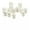 Beige Pearl Beads, variant on 50-400pcs/lot 3-20mm Straight Holes Acrylic Imitation Pearl Bracelet Round Beads-Pink Pearl Beads-6mm x 100Pcs