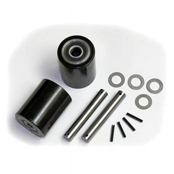 Crown  PTH50, Newer PTH50 Load Wheel Kit for Manual Pallet Jack - Black