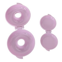 Donut Shaped Cake Mold, 1Oz Non-Stick Plastic Baking Pan, Easy-Release Mini Dessert Maker for teens Parties, Reusable Kitchen Tool, 4.7X3.1In Diameter