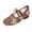Brown_020, variant on Domuza Women’s Floral Lace Mesh Ballet Flats, Bow Square Toe Breathable Slip On Low Heel Dress Shoes Brown 7.5(EU-39)