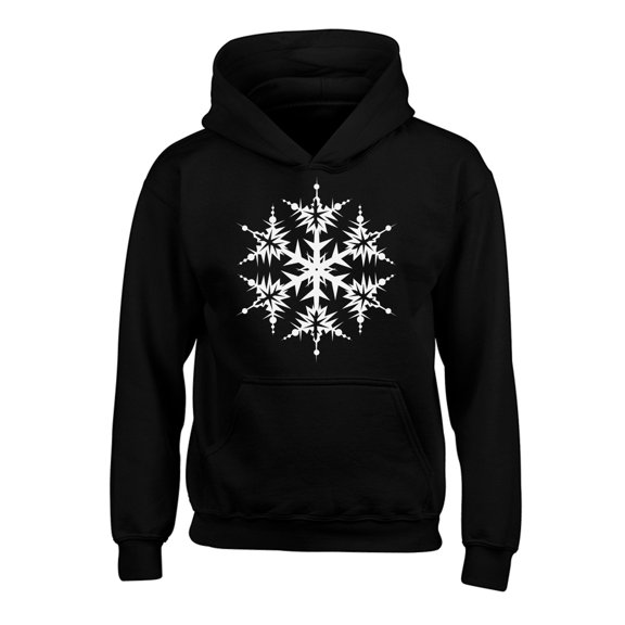 Awkward Styles Xmas Hoodies for Kids Youth Christmas Snowflake Sweatshirt