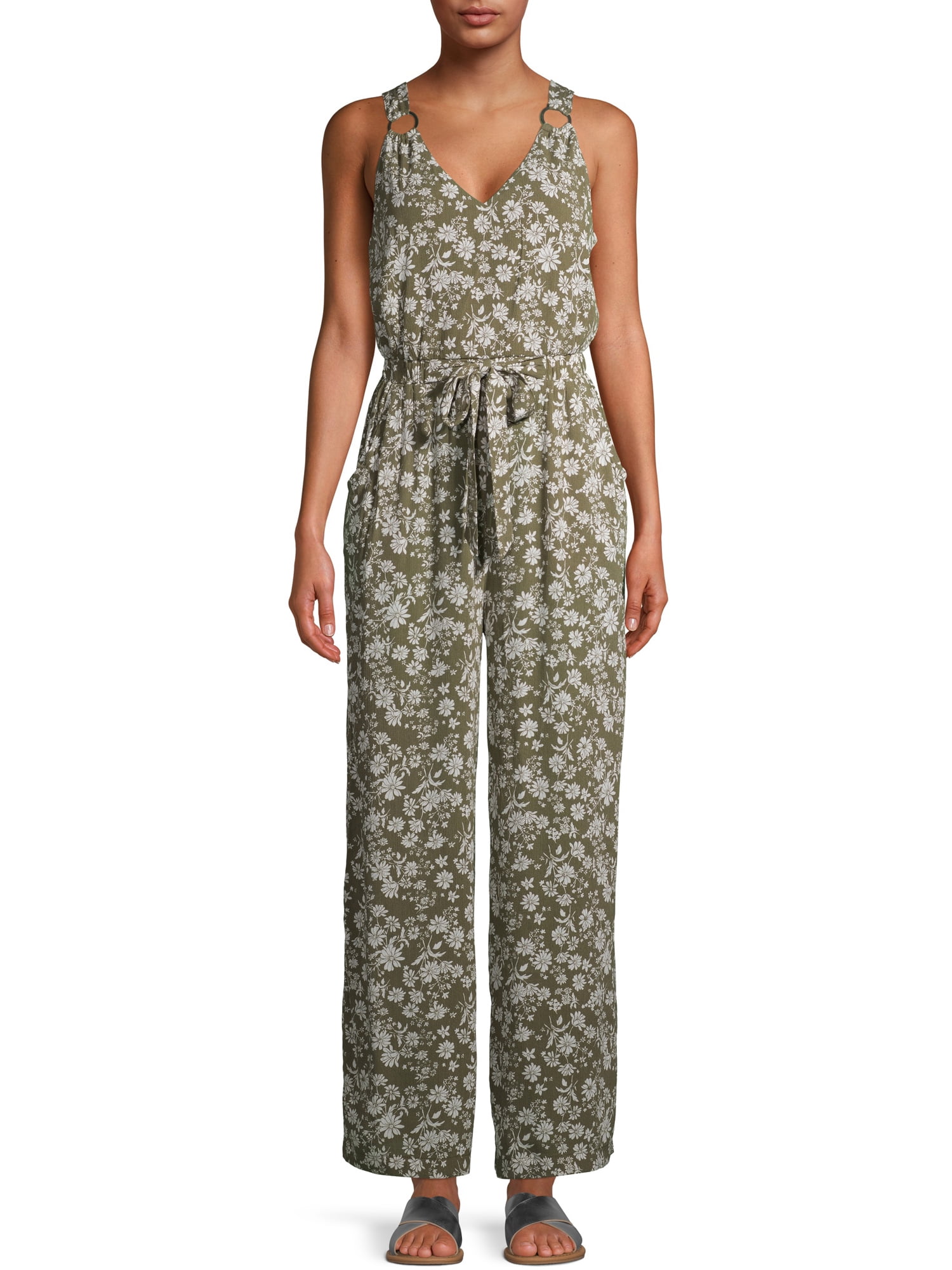 No Boundaries O Ring Jumpsuit - Walmart.com