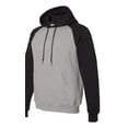 thumbnail image 2 of Russell Athletic Men's Dri Power Colorblock Raglan Hooded Pullover Sweatshirt, Style 693HBM, 2 of 3