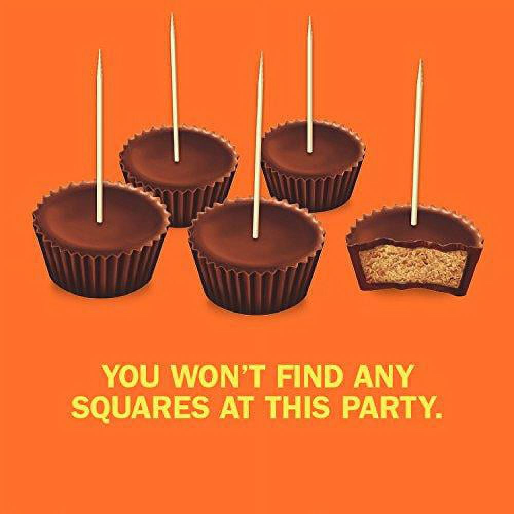 Reese's Giant Filled Peanut Butter Milk Chocolate Bars, 12 Count, 7.2 oz