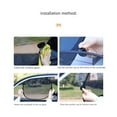 thumbnail image 2 of Rush Car windshield sun visor full rear window sun visor side window sun visor (mesh 5-piece set 4 sides 1 rear) S1757, 2 of 5