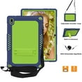 thumbnail image 3 of FIEWESEY for Vastking KingPad K10 Pro Tablet Case,Heavy-Duty Drop-Proof Shock-Resistant Kids Friendly Rugged Cover for Vastking KingPad K10 Pro 10.1 inch+Screen Protector (Navy/Green,2 Pcs), 3 of 6