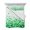 Green, variant on Quilts Twin Size Bedding Set, Ombre Green Polka Dot Lightweight Quilted Comforter, Abstract Watercolor Geometric Gradient Soft Bedspread Coverlet with Pillow Covers for All Season, 68" x 86"