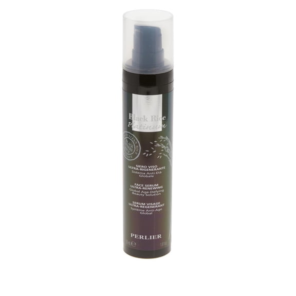 Perlier Black Rice Platinum Ultra Renewing Face Serum - 1.6 oz. Size
