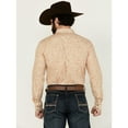 thumbnail image 4 of Cody James Men's Playing Field Floral Print Long Sleeve Snap Western Shirt - CJSU24W64-TAN, 4 of 4