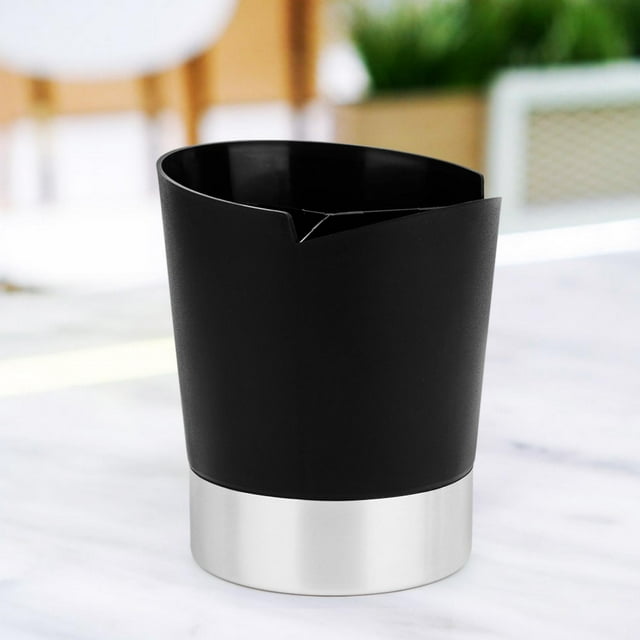 Tableware 6.4x5.6x4.7in Drinking Straws Box, Black Straws Box, Kitchen for Restaurant