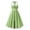 Green, variant on Jinhomg Womens Cocktail Party Dress Flowy Sleeveless Halter Neck Midi Dresses Vintage 50S Polka Dot Print Pleated Dress 1950S Evening Rockabilly Prom Dress Red S