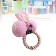 thumbnail image 2 of 1Pcs Élastiques Ronds Roses en Forme de Lapin pour Bébés Filles Design Adorable pour Toutes Occasions, 2 of 8