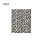 thumbnail image 5 of Bearachild 10 piezas de retazos con estampado de leopardo resistentes al desgaste, dulce regalo, costura, tocados, telas acolchadas, tela DIY tipo 5 De coser tipo 4 Bearachild HA062137-04B, 5 of 6