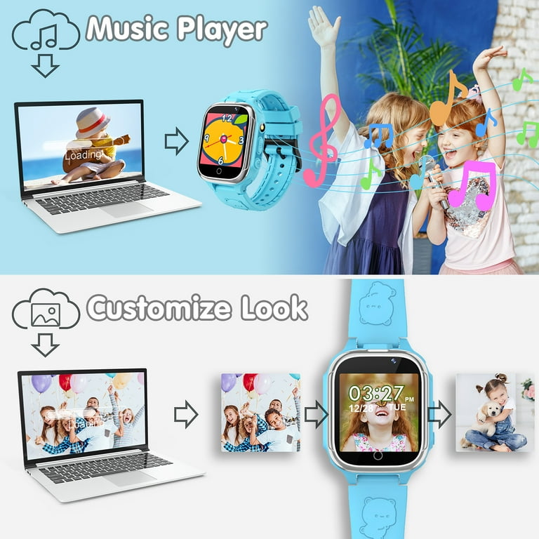 Hewitto Kids Smartwatch Reloj Inteligente para Niños con Cámara