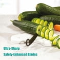 thumbnail image 6 of 2Pcs Decorative Slicing Tool V Shape Cutter and Spirals For Home Cooks, 6 of 17