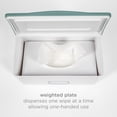 thumbnail image 3 of Ubbi Baby Wipes Dispenser with Weighted Plate and Secure Seal, Nursery and Baby Registry Essential to Keep Wipes Fresh, Open Water, 3 of 4
