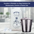 thumbnail image 3 of 7STAR 8lb Crystal Ice Bags with Drawstring Closure – 400 Count Heavy Duty, 3 of 6