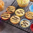 thumbnail image 4 of (Paquete de 24) Moldes para muffins, moldes de silicona antiadherentes para muffins, cupcakes, brownies, etc., diámetros de 7 cm (rosa, verde, morado, naranja, azul y rojo), 4 of 5