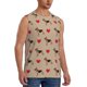 thumbnail image 2 of Fotbe German Shepherd Dog Men's Camiseta sin Mangas Estampada para Hombres, Playera Casual para Gimnasio, Entrenamiento, Playa-Medium, 2 of 7
