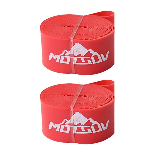 Visland 2 Pcs Bicycle Rim Liner Strip MTB Mountain Road Bicycle Tire Rim Inner Tube Anti Puncture Tape 700C/26/27.5/29-Inch Tire Liner Protector Tape