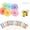 Circle, variant on Drink Umbrellas Cocktail 50PCS Mini Toothpicks Umbrellas for Summer Party Fruits/Cupcake Toppers (3.93 Inch)