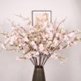thumbnail image 2 of Aihimol Silk Cherry Blossom Branches,42" Artificial Cherry Blossom Flowers,Artificial Cherry Blossom Stems,Long Stem Artificial Flowers for Tall Vase Home Wedding Party Decor, 2 of 6