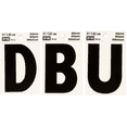 thumbnail image 5 of Hy-Ko 3" Reflective Vinyl Letter G, Self-Adhesive Sticker, Weather-Resistant, 5 of 8