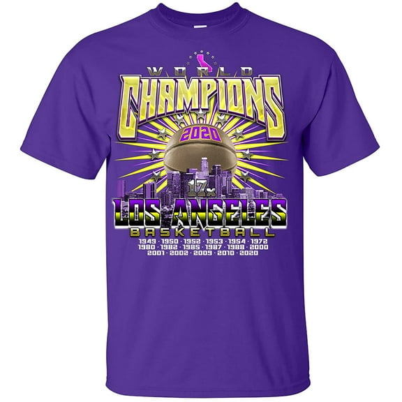 Encore LA Los Angeles 2020 Basketball World Champion Unisex T-Shirt