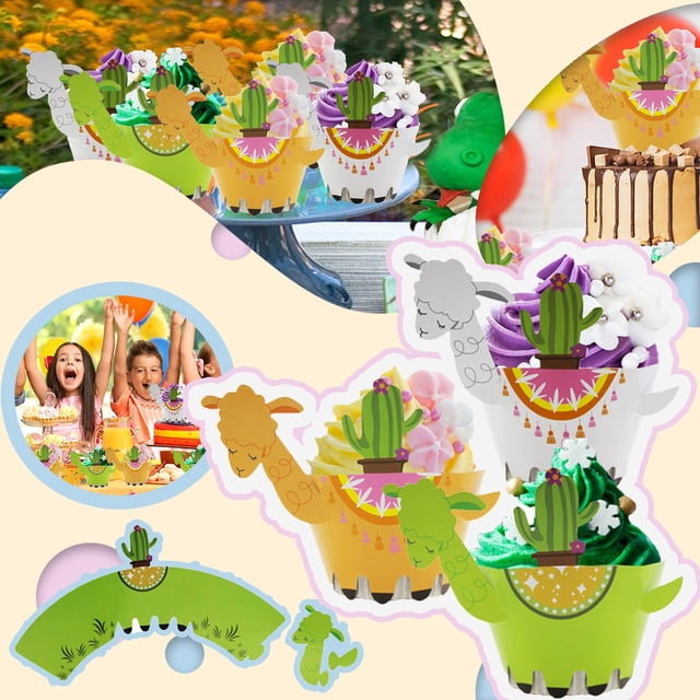 Oleegame 1PC Party Cake Packaging Birthday Machine Decoration Cupcake Fun Children's Kitchen,Dining Bar
