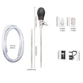 thumbnail image 3 of Sifón limpiador de grava para acuarios, ideal para lavar la arena y cambiar el agua. Herramienta de limpieza para peceras con succión ajustable para eliminar los residuos debajo de la grava y, 3 of 6