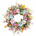 thumbnail image 1 of zhangmingg Floral Courtyard Scene Layout Door Window for Spring Decoration, 1 of 7