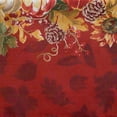 thumbnail image 3 of Elrene Home Fashions Swaying Leaves Bordered Fall Tablecloth, Multicolor, 52" x 70" Rectangle, 3 of 4