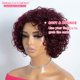 thumbnail image 5 of Peluca Rebecca Fashion 99J de pelo humano corto y rizado, color burdeos, 5 of 8