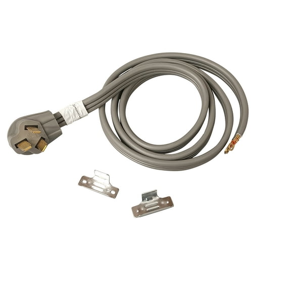 Electrical Range 6' Power Cord, 40 Amp, 3 Prong Wire, 125/250V, SRC3-40-6