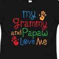 thumbnail image 4 of Inktastic Grammy and Papaw Love Me Grandchild Boys or Girls Toddler T-Shirt, 4 of 5