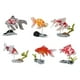 thumbnail image 3 of 6 piezas de figuras de pescado en miniatura adornos, accesorios de arte de animales marinos, colección realista con soporte, decoración de peces de Estilo B, 3 of 10