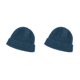 thumbnail image 2 of Minnieouse Gorros Gorros de punto de invierno Lana Lindo Cuff Hat Pullover Hip Hop Ropa fría a prueba de viento Regalos para esquiar azul azul profundo 2piezas, 2 of 6