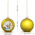 thumbnail image 2 of Calvin And Hobbes Christmas Balls Ornaments Decoration Xmas Tree Hanging Ornament Pendant for Home Indoor Holiday Party Decor 1PCS, 2 of 8