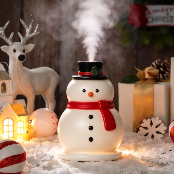 Christmas Snowman Diffuser, 120ml Diffuser Tabletop, White, 1 Count
