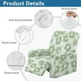 thumbnail image 5 of Xixirimido Hibiscus Floral Green Pattern Stretch Recliner Slipcovers Printed Sofa Cover 4-Piece Lazy Boy Chair Covers Recliner Chair Cover with Side Pockets Furniture Protector for Living Room, 5 of 8