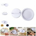 thumbnail image 5 of Plastic Burger Press Hamburger Meat Beef Grill Cooking Maker Kitchen Mold_wkMWL, 5 of 10
