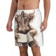 thumbnail image 2 of Fotbe Relaxed Cute Cow Reading Trajes de Baño Estampados para Hombre, Shorts de Verano de Secado Rápido, Ropa de Playa, Bañadores-3X-Large, 2 of 6