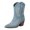 Blue, variant on Cowboy Boots for Women Chunky Heel Pointed toe Western Short Booties Classic Embroidery Pull on Cowgirl Boots for Travel Festival