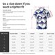 thumbnail image 5 of Balery Cartoon Iceberg Polar Bear Camisas hawaianas de manga corta para hombre, camisas playeras de corte holgado, camisas de vacaciones con botones,Small, 5 of 7